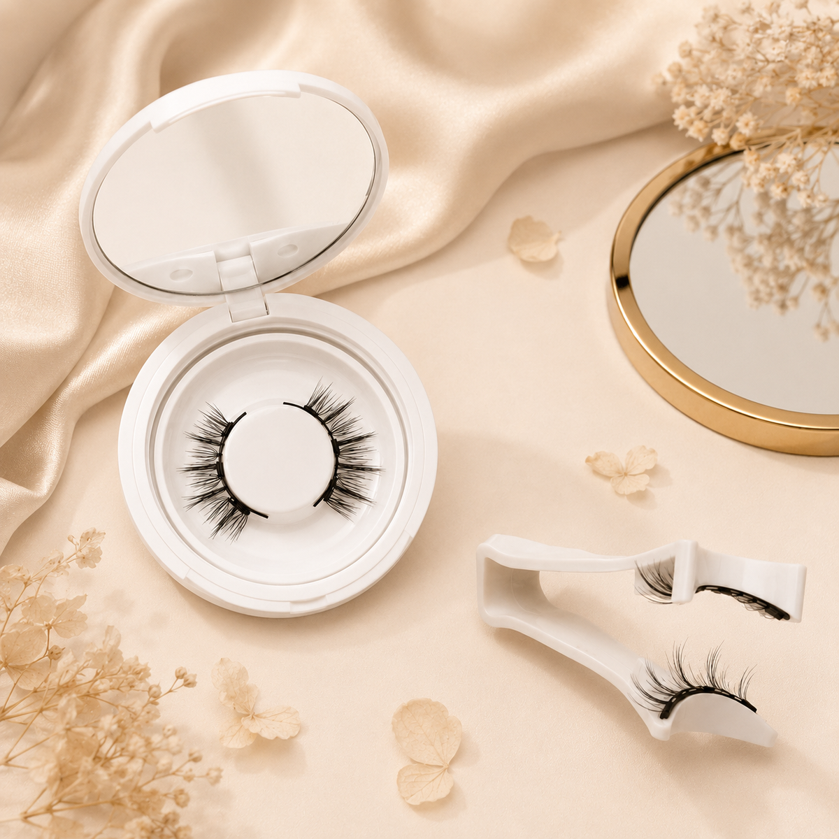Pestañas Magnéticas Reutilizables + Aplicador